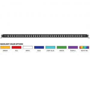 Rigid Industries® 50" Radiance Plus SR-Series 8 Option Backlight LED Bar