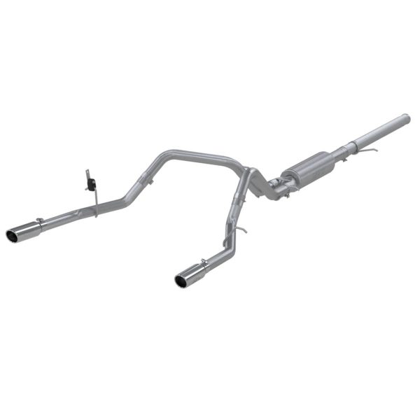 MBRP® Dual Split Stainless Catback 3" Exhaust (14-18 Silverado/Sierra 1500) MBRP® Dual Split Stainless Catback 3" Exhaust (14-18 Silverado/Sierra 1500)