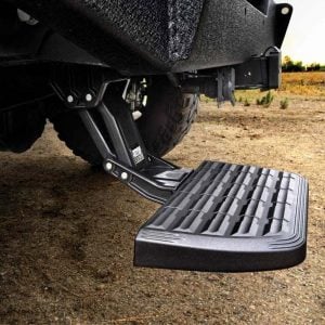 AMP Research® Bedstep® Retractable Truck Bed Bumper Step (15-21 Ford F150)