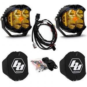 Baja Designs® LP4 Pro LED Amber Driving/Combo Lights Pair w/ Rock Guards