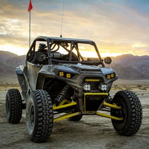 Baja Designs® LP4 Pro LED Clear Driving/Combo Lights Pair w/ Black Rock Guards Baja Designs® LP4 Pro LED Clear Driving/Combo Lights Pair w/ Black Rock Guards