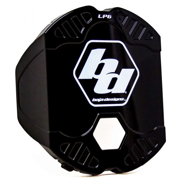 Baja Designs® Black LP6 LED Light Rock Guard Cover Baja Designs® Black LP6 LED Light Rock Guard Cover