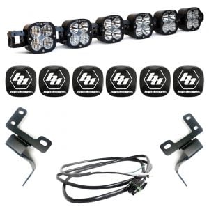 Baja Designs® 6 XL Linkable LED Plastic Bumper Light Bar Upfitter Kit (2021+ Bronco)