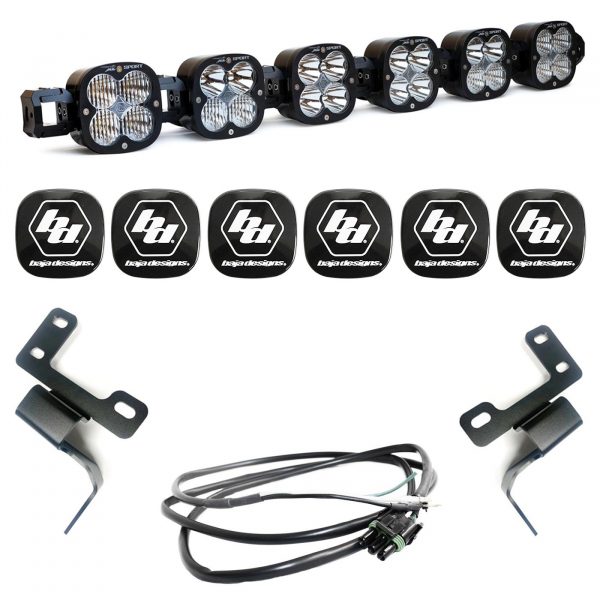 Baja Designs® 6 XL Linkable LED Plastic Bumper Light Bar Upfitter Kit (2021+ Bronco) Baja Designs® 6 XL Linkable LED Plastic Bumper Light Bar Upfitter Kit (2021+ Bronco)