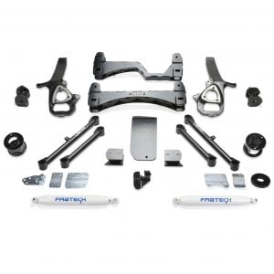Fabtech® 6" Lift Kit w/ Rear Performance Shocks (19-21 RAM 1500 4WD)