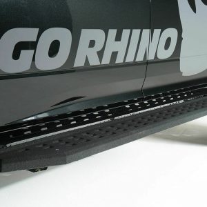 Go Rhino® RB20 Black Running Boards w/Bedliner Coating (19-22 RAM 1500 Crew Cab) Go Rhino® RB20 Black Running Boards w/Bedliner Coating (19-22 RAM 1500 Crew Cab)
