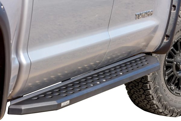 TotalZParts_Go-Rhino-RB20-steel-black-powdercoat-running-boards-installed-toyota-ram-ford-chevy-truck