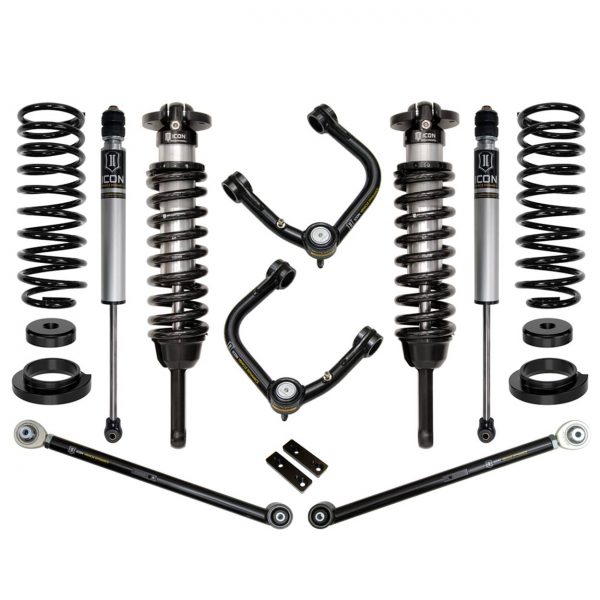 ICON® 0"-3.5" Stage 3 Tubular Suspension Lift Kit System (03-09 GX470)