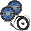 Rigid® 360-Series 6″ Driving LED Fog Lights (Blue Backlight) with Harness