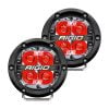 Rigid® 360-Series 4″ Driving LED Lights (Red Backlight) 36112