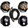 Baja Designs® LP6 Pro™ LED Clear Driving/Combo Lights Pair w/Rock Guards