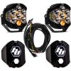 Baja Designs® LP6 Pro™ LED White Spot Lights Pair Kit w/Harness & Rock Guards