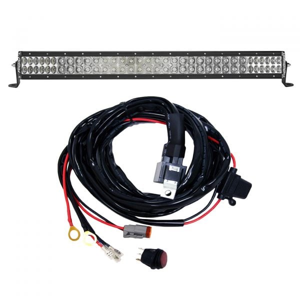 Rigid Industries® E-Series Pro 30-inch Spot/Driving Combo LED Light Bar w/Harness Rigid Industries® E-Series Pro 30-inch Spot/Driving Combo LED Light Bar w/Harness