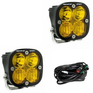 Baja Designs® Squadron Sport™ LED Pair Amber Driving/Combo Light Kit Baja Designs® Squadron Sport™ LED Pair Amber Driving/Combo Light Kit