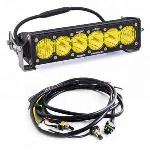 Baja Designs® OnX6+™ 10" Driving/Combo LED Light Bar, High/Low Harness, Amber Rock Guard Baja Designs® OnX6+™ 10" Driving/Combo LED Light Bar, High/Low Harness, Amber Rock Guard
