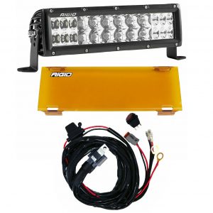 Rigid Industries® E-Series Pro 10-inch Spot Driving Combo LED Light Bar w/Amber Cover Rigid Industries® E-Series Pro 10-inch Spot Driving Combo LED Light Bar w/Amber Cover