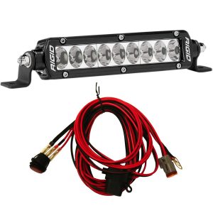 Rigid Industries® SR-Series Pro 6-inch Driving LED Light Bar w/Harness