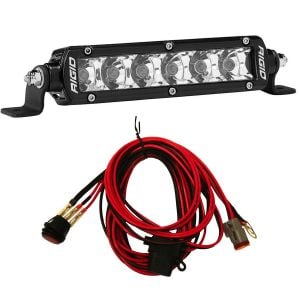 Rigid Industries® SR-Series Pro 6-inch Spot LED Light Bar w/Harness