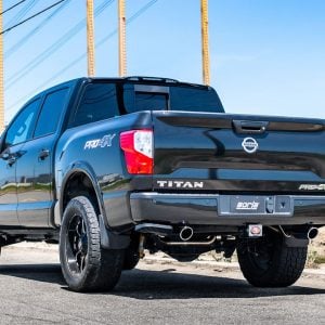 Borla® Cat-Back S-Type Dual Rear Exit Exhaust (16-22 Nissan Titan) Borla® Cat-Back S-Type Dual Rear Exit Exhaust (16-22 Nissan Titan)