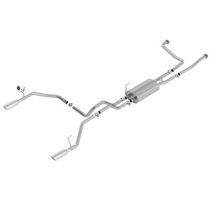 Borla® Cat-Back S-Type Dual Rear Exit Exhaust (16-22 Nissan Titan)