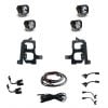 Baja Designs® S1 Dual Fog Pocket Light Kit Clear (GMC Sierra 1500 2019-2022)