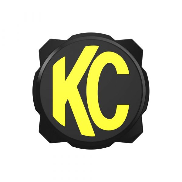 KC Hilites 6" Light Shield Cover Black w/Yellow Logo for Pro6 Gravity® LED KC Hilites 6" Light Shield Cover Black w/Yellow Logo for Pro6 Gravity® LED