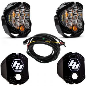 Baja Designs® LP9 Pro™ Pair Amber LED Driving/Combo Lights w/Harness & Rock Guards Baja Designs® LP9 Pro™ Pair Amber LED Driving/Combo Lights w/Harness & Rock Guards