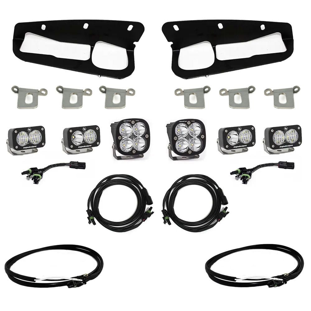 Baja Designs® Squadron™ Pro/S2 Sport LED Fog Lights Pocket Kit (2021+ Ford Bronco) Baja Designs® Squadron™ Pro/S2 Sport LED Fog Lights Pocket Kit (2021+ Ford Bronco)