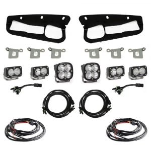 Baja Designs® Squadron™ Pro/S2 Sport LED Fog Lights Pocket Kit (2021+ Ford Bronco)