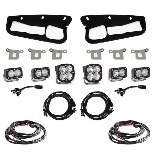 Baja Designs® Squadron™ Pro/S2 Sport LED Fog Lights Pocket Kit (2021+ Ford Bronco) Baja Designs® Squadron™ Pro/S2 Sport LED Fog Lights Pocket Kit (2021+ Ford Bronco)