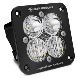 Baja Designs® Squadron Sport™ Black Flush Mount LED Light Pod (Work/Scene) Baja Designs® Squadron Sport™ Black Flush Mount LED Light Pod (Work/Scene)