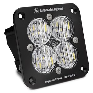 Baja Designs® Squadron Sport™ Black Flush Mount LED Light Pod (Work/Scene) Baja Designs® Squadron Sport™ Black Flush Mount LED Light Pod (Work/Scene)