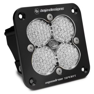 Baja Designs® Squadron Sport™ Black Flush Mount LED Light Pod (Work/Scene) Baja Designs® Squadron Sport™ Black Flush Mount LED Light Pod (Work/Scene)
