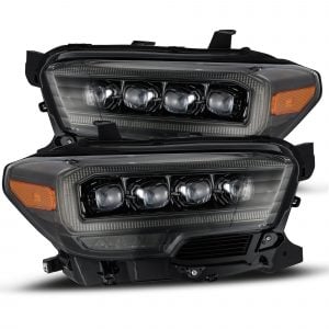 AlphaRex® LED Projector Headlights Lamps NOVA Alpha-Black (16-23 Tacoma)