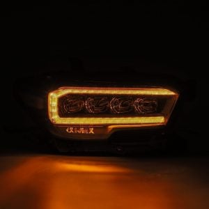 AlphaRex® LED Projector Headlights Lamps NOVA Alpha-Black (16-23 Tacoma)