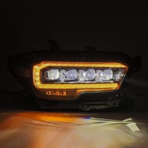 AlphaRex® LED Projector Headlights Lamps NOVA Alpha-Black (16-23 Tacoma)