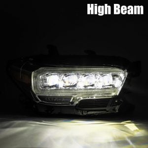 AlphaRex® LED Projector Headlights Lamps NOVA Alpha-Black (16-23 Tacoma)