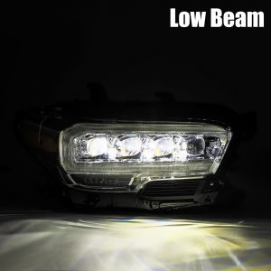 AlphaRex® LED Projector Headlights Lamps NOVA Alpha-Black (16-23 Tacoma)