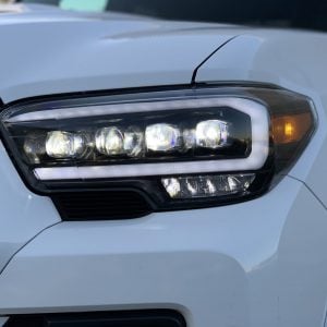 AlphaRex® LED Projector Headlights Lamps NOVA Alpha-Black (16-23 Tacoma)