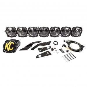 KC HiLites Pro6 Gravity® 7-Light LED Light Bar Kit (17-23 Can-Am Maverick X3)