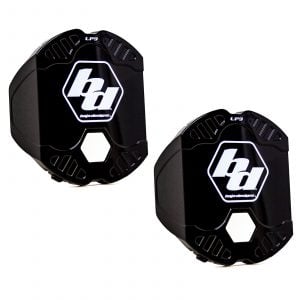 Baja Designs® LP9 LED Light Rock Guard Lens Covers Pair (Amber)