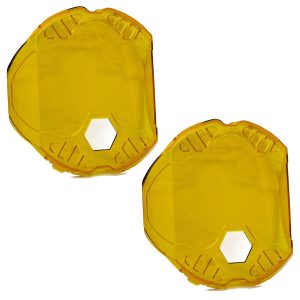 Baja Designs® LP9 LED Light Rock Guard Lens Covers Pair (Amber)
