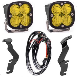 Baja Designs® Squadron Sport Amber LED Ditch Lights & Hood Brackets Kit (10-23 4Runner) Baja Designs® Squadron Sport Amber LED Ditch Lights & Hood Brackets Kit (10-23 4Runner)