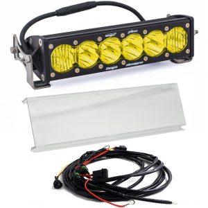 Baja Designs® OnX6+ Amber Driving/Combo 10" LED Light Bar w/Harness & Clear Rock Guard Baja Designs® OnX6+ Amber Driving/Combo 10" LED Light Bar w/Harness & Clear Rock Guard