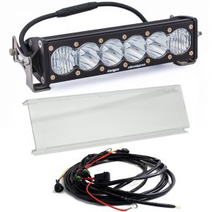 Baja Designs® OnX6+ White Driving/Combo 10" LED Light Bar w/Harness & Clear Rock Guard Baja Designs® OnX6+ White Driving/Combo 10" LED Light Bar w/Harness & Clear Rock Guard