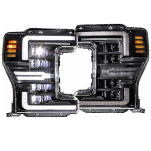Morimoto® XB LED Gen 2 Projector Headlights Black Sequential DRL (17-19 Ford Super Duty)