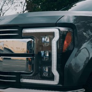 RECON® Smoked LED DRL Projector Headlights Switchback Turn Signals (17-19 Ford Super Duty) RECON® Smoked LED DRL Projector Headlights Switchback Turn Signals (17-19 Ford Super Duty)
