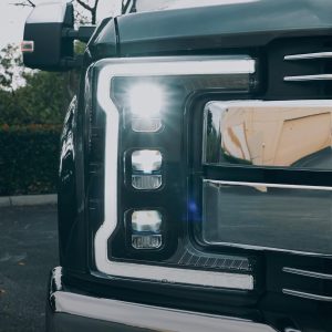 RECON® Smoked LED DRL Projector Headlights Switchback Turn Signals (17-19 Ford Super Duty) RECON® Smoked LED DRL Projector Headlights Switchback Turn Signals (17-19 Ford Super Duty)