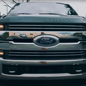 RECON® Smoked LED DRL Projector Headlights Switchback Turn Signals (17-19 Ford Super Duty)
