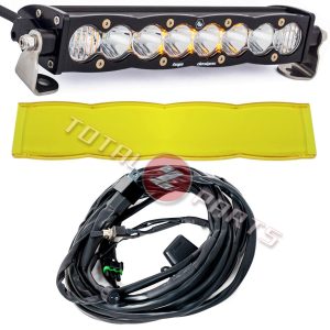 Baja Designs® S8™ 10" Driving/Combo LED Light Bar, Amber Rock Guard & Harness Baja Designs® S8™ 10" Driving/Combo LED Light Bar, Amber Rock Guard & Harness